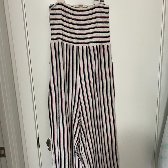 Pull & Bear Striped Jumpsuit - Picture 2 of 5